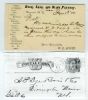 NY. Norwich New York  Ad: Lumber United States and Worldwide Postal History