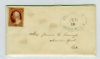 CT. Hawleyville Connecticut  1851-1857 Issues United States and Worldwide Postal History