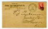 KS. Kansas  Ad: Railroad United States and Worldwide Postal History