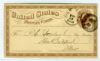 NY. New York New York  Pmk: Numeral United States and Worldwide Postal History
