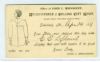 IL. Galesburg Illinois Ad: Tailor United States and Worldwide Postal History