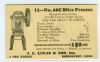 CT. Bridgeport Connecticut  Ad: Manufacturing United States and Worldwide Postal History