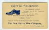 CT. New Haven Connecticut  Ad: Footwear United States and Worldwide Postal History