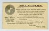 ME. Portland Maine  Ad: Textiles United States and Worldwide Postal History