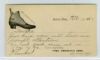 MA. Boston Massachusetts  Ad: Footwear United States and Worldwide Postal History