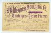 MO. Saint Louis Missouri  Ad: Arts United States and Worldwide Postal History