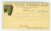 NJ. Hightstown New Jersey  Ad: Nursery United States and Worldwide Postal History