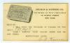 NY. New York New York  Ad: Fish United States and Worldwide Postal History