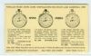 NY. New York New York  Ad: Timepieces United States and Worldwide Postal History
