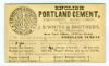 NY. New York New York  Ad: Cement United States and Worldwide Postal History