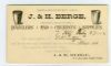 NY. New York New York  Ad: Jeweler United States and Worldwide Postal History