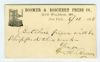 NY. New York New York  Ad: Paper United States and Worldwide Postal History