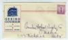 NE. Gering Nebraska  Ad: Newspaper United States and Worldwide Postal History