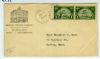 NH. Keene New Hampshire  1924 Huguenot United States and Worldwide Postal History