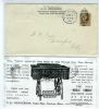 MA. Boston Massachusetts  Ad: Sewing United States and Worldwide Postal History