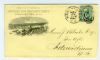 NH. Manchester New Hampshire  Ad: Insurance United States and Worldwide Postal History