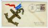 USN. USS Philadelphia   Hand Illustrated United States and Worldwide Postal History