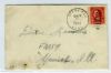 KS. Deerfield Kansas  1929 Kan-Neb United States and Worldwide Postal History