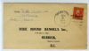 KS. Olsburg Kansas  1929 Kan-Neb United States and Worldwide Postal History