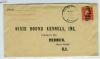KS. Princeton Kansas  1929 Kan-Neb United States and Worldwide Postal History