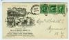 KS. Leavenworth Kansas  Ad: Merchant United States and Worldwide Postal History