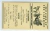 KS. Washington Kansas  Ad: Circus United States and Worldwide Postal History