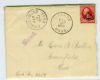 MA. Monroe Massachusetts  1890 Banknote Issue United States and Worldwide Postal History
