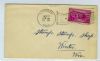 NE. Harrison Nebraska  Handstamped Flag United States and Worldwide Postal History