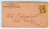 NY. Cuba New York  Ad: Buggies United States and Worldwide Postal History