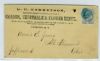 NY. Flushing New York  Ad: Nursery United States and Worldwide Postal History