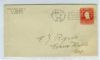 NY. Adams New York  Machine Doremus United States and Worldwide Postal History