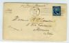NY. Nyack New York  Machine Doremus United States and Worldwide Postal History