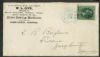 IL. Carrollton Illinois  Ad: Sewing United States and Worldwide Postal History