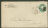 MI. Ludington Michigan  Pmk: Cross United States and Worldwide Postal History