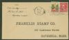 MA. Lynn Massachusetts  Ad: Stamp Dealer United States and Worldwide Postal History