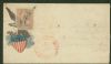 PA. Mifflinville Pennsylvania Civil War Pat Used United States and Worldwide Postal History