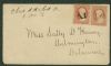 PA. Chadd's Ford Pennsylvania  Quaker Dated United States and Worldwide Postal History