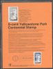 WY. Yellowstone National Park Wyoming  Fd: Souvenir Pages United States and Worldwide Postal History