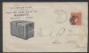 MA. Becket (2) Massachusetts  Ad: Hardware United States and Worldwide Postal History