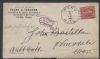 MA. Peru Massachusetts  Pmk: Pointing Hand United States and Worldwide Postal History