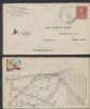 MA. Mill River Massachusetts  Comic Return United States and Worldwide Postal History
