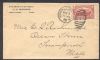 MA. North Adams Massachusetts  1898 Trans-Miss United States and Worldwide Postal History