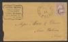 MA. Pittsfield Massachusetts  Ad: Merchant United States and Worldwide Postal History