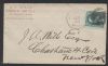 MA. Pittsfield Massachusetts  Ad: Merchant United States and Worldwide Postal History
