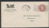 MA. Pittsfield Massachusetts  Ad: Dogs United States and Worldwide Postal History