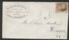 MA. South Williamstown Massachusetts  Ad: School United States and Worldwide Postal History