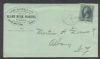 IA. Burlington Iowa  Ad: Printing United States and Worldwide Postal History