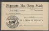 MA. Worcester Rhode Island  Ad: Manufacturing United States and Worldwide Postal History
