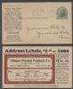 IN. Terre Haute Indiana  Ad: Printing United States and Worldwide Postal History
