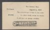 MA. New Bedford Massachusetts  Ad: Manufacturing United States and Worldwide Postal History